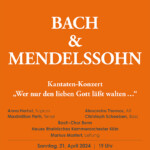 Bach & Mendelssohn 21.4.24